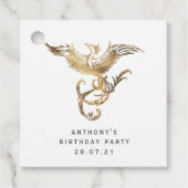 Dragon Grimoire Gothic Fantasy Bedankjes Labels