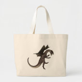 Dragon Grote Tote Bag (Voorkant)
