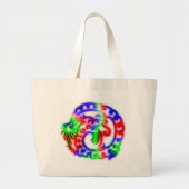 Dragon Grote Tote Bag (Voorkant)