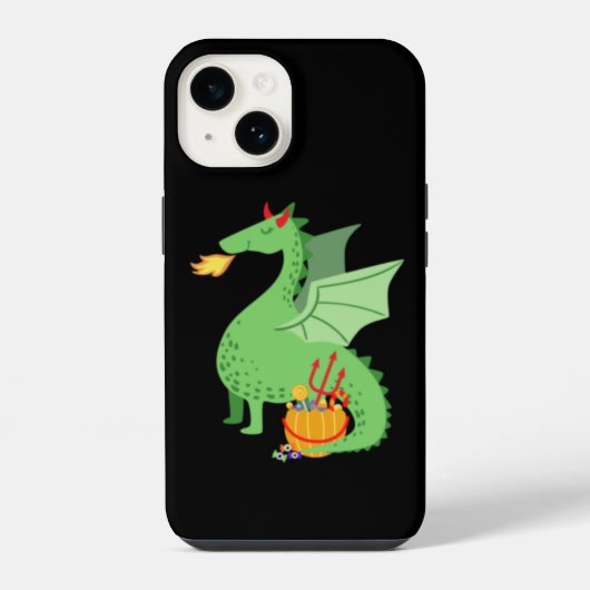 Dragon Halloween iPhone Hoesje (Achterkant)