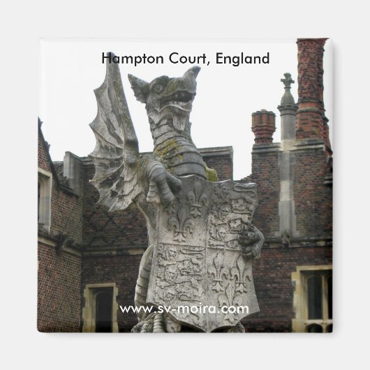 Dragon, Hampton Court, Verenigd Koninkrijk Magneet (Voorkant)