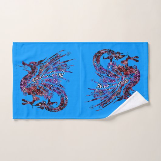DRAGON HAND TOWEL HANDDOEK (Handdoek)