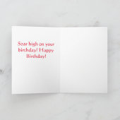 Dragon Happy Birthday Kaart (Binnen)