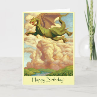 Dragon Happy Birthday Kaart