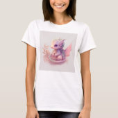 Dragon Hatchling Kawaii T-shirt (Voorkant)