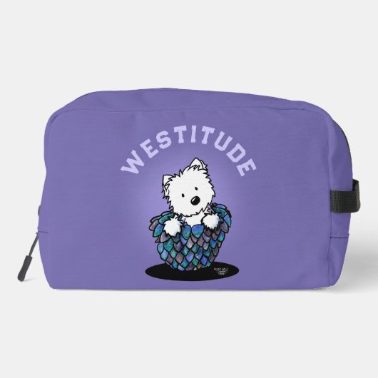 Dragon Hatchling Westie Toilettasje (Achterkant)