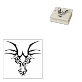 Dragon Head Art Stempel (Gestempeld)