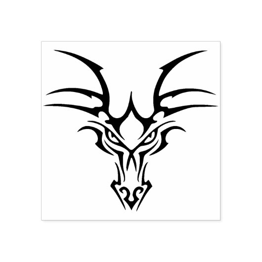 Dragon Head Art Stempel (Afrduk)