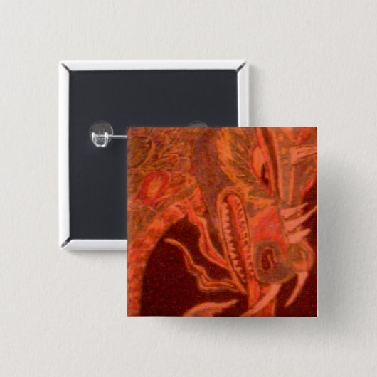 Dragon Head Button (Voorkant /achterkant)