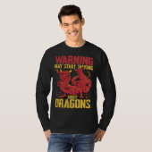 Dragon Head  Cute Fantasy Creature  1 T-shirt (Voorkant volledig)