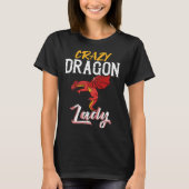 Dragon Head  Cute Fantasy Creature  2 T-shirt (Voorkant)