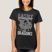 Dragon Head  Cute Fantasy Creature  5 T-shirt (Voorkant)