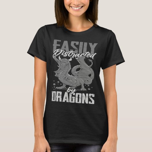 Dragon Head  Cute Fantasy Creature  5 T-shirt (Voorkant)