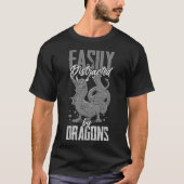 Dragon Head Leuk Fantasy Creature T-shirt (Voorkant)