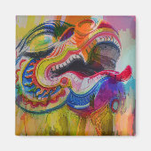 Dragon Head Magnet (Voorkant)