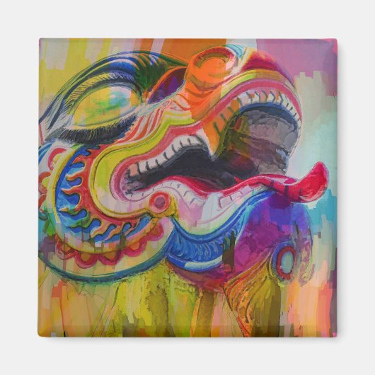 Dragon Head Magnet (Voorkant)