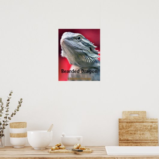 Dragon Head Poster (Keuken)