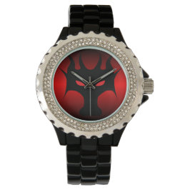 Dragon Head Silhouette Horloge