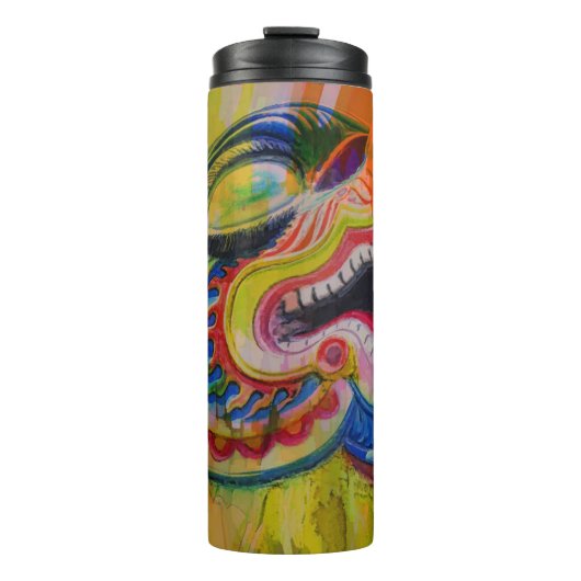 Dragon Head Thermal Tumbler Thermosbeker (Voorkant)