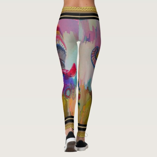 Dragon Head Women's Leggings (Achterkant)