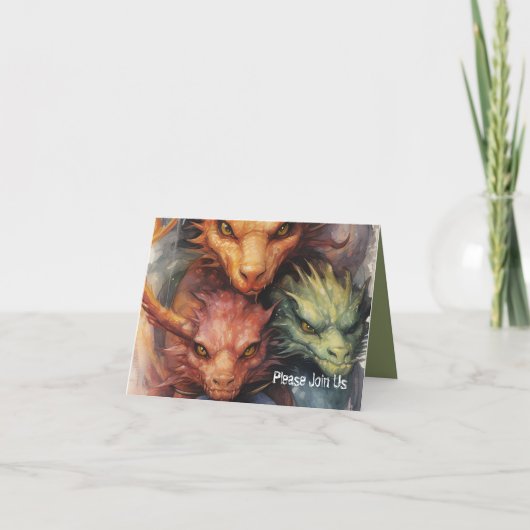 Dragon Heads Vrienden Gamer Party (Voorkant)