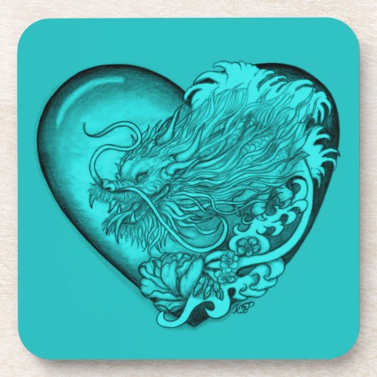 Dragon Heart Bier Onderzetter (Voorkant)