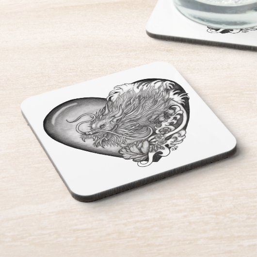 Dragon Heart Bier Onderzetter (Linkerzijde)