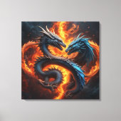 Dragon Heart Canvas Afdruk (Voorkant)