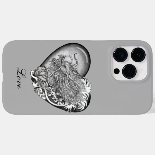 Dragon Heart Case-Mate iPhone Case (Achterkant (horizontaal))