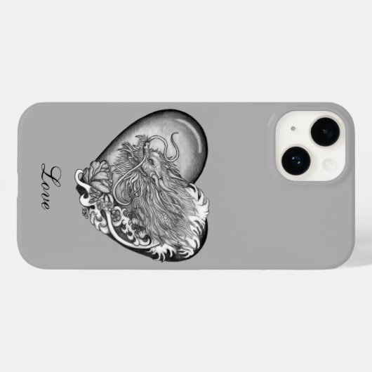 Dragon Heart Case-Mate iPhone Case (Achterkant (horizontaal))