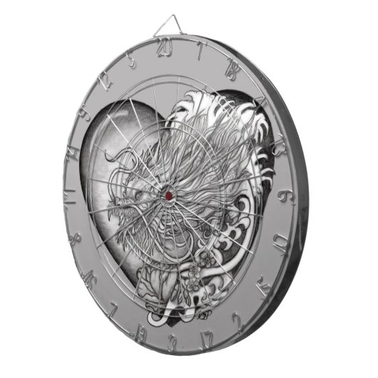 Dragon Heart Dartbord (Voorkant Rechts)