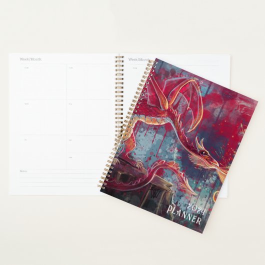 Dragon Heart Flame Planner (Display)