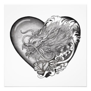 Dragon Heart Foto Afdruk