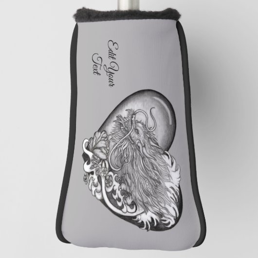 Dragon Heart Golfheadcover (Draai 90)