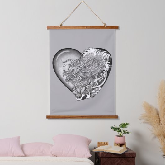 Dragon Heart Hangend Wandkleed (Slaapkamer)
