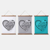 Dragon Heart Hangend Wandkleed (Driedubbel)