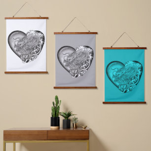 Dragon Heart Hangend Wandkleed