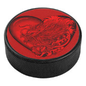 Dragon Heart Hockey Puck (3/4)