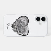 Dragon Heart iPhone 16 Hoesje (Achterkant horizontaal)