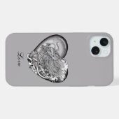 Dragon Heart iPhone Hoesje (Achterkant horizontaal)