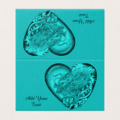 Dragon Heart Kaart (Buitenkant ongevouwen)