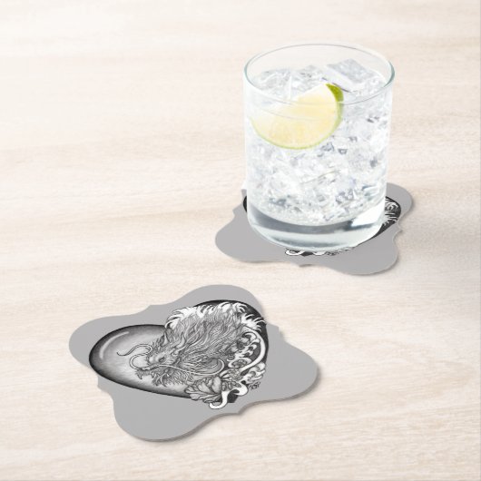 Dragon Heart Kartonnen Onderzetters (Insitu)