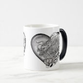 Dragon Heart Magische Mok (Voorkant rechts)
