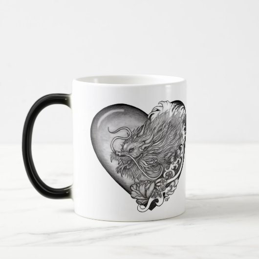 Dragon Heart Magische Mok (Links)