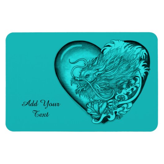 Dragon Heart Magneet (Horizontaal)