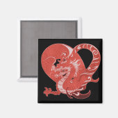 Dragon Heart Magneet (Voorkant / Achterkant)