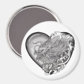 Dragon Heart Magneet (Voorkant / Achterkant)