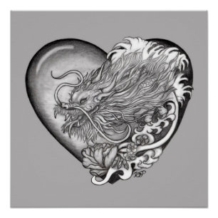 Dragon Heart Perfect Poster