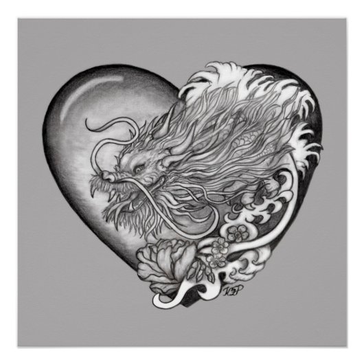 Dragon Heart Perfect Poster (Voorkant)