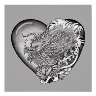 Dragon Heart Perfect Poster